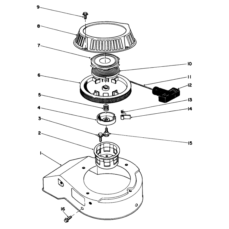 Recoil Starter Assembly