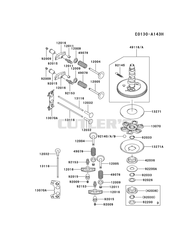 VALVE/CAMSHAFT