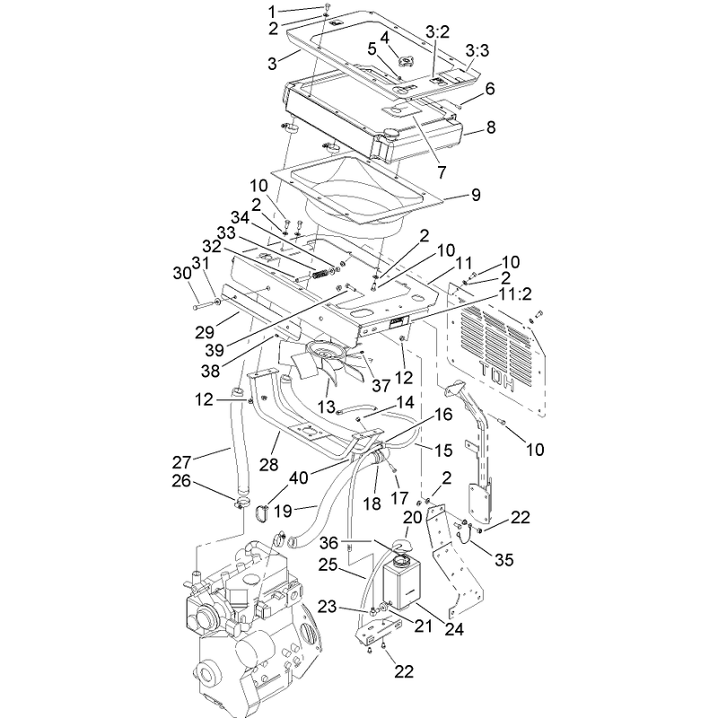 Cooling System Assembly