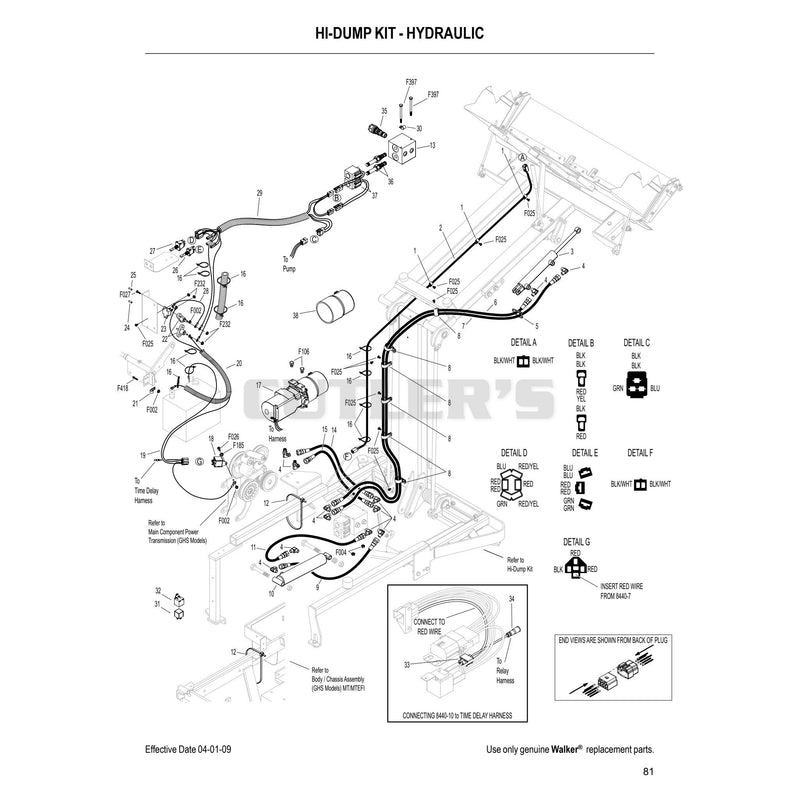 Hi Dump Kit Hydraulic
