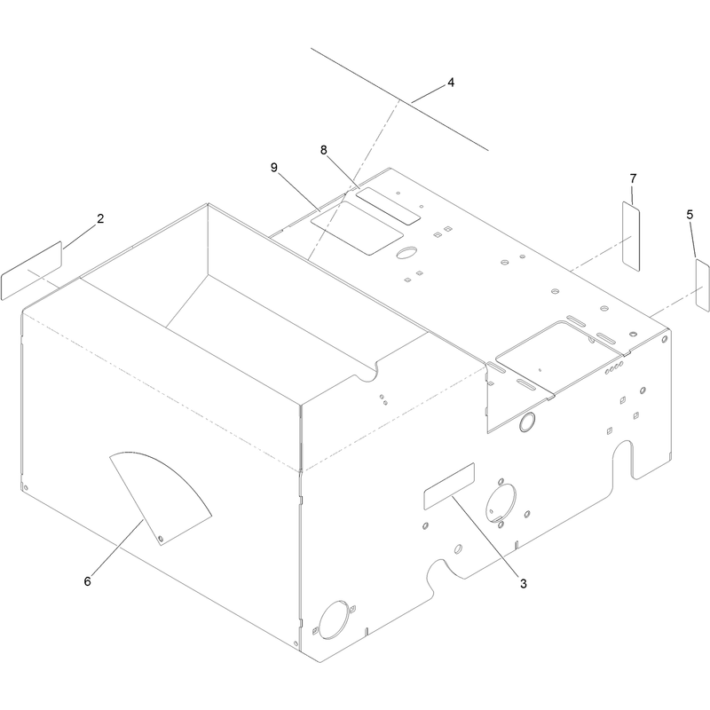 Main Frame Assembly No 121-6196