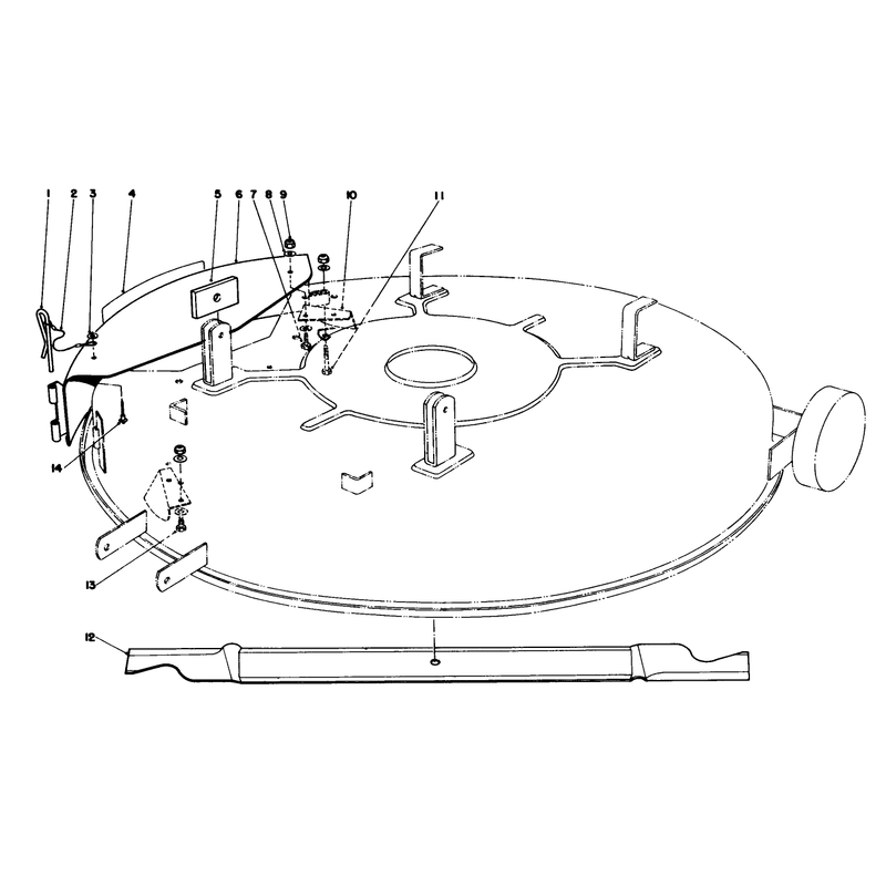 Mulcher Kit Model 59155 (optional)