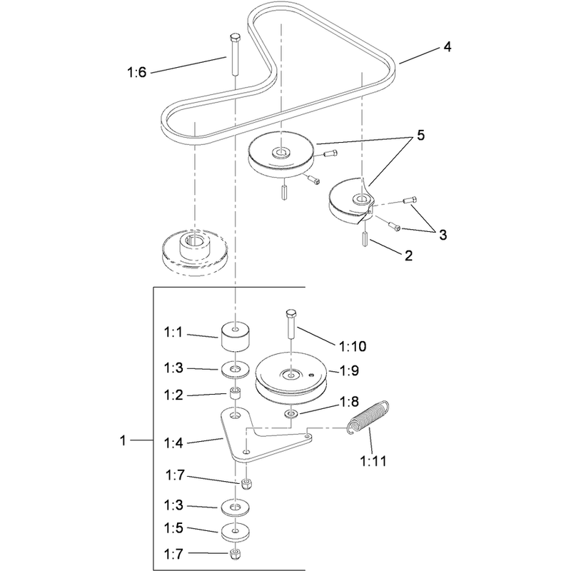 Hydraulic Belt Drive Assembly