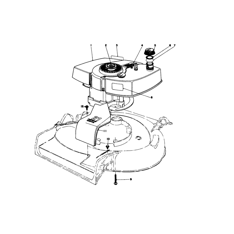 Engine Assembly Model No 21610