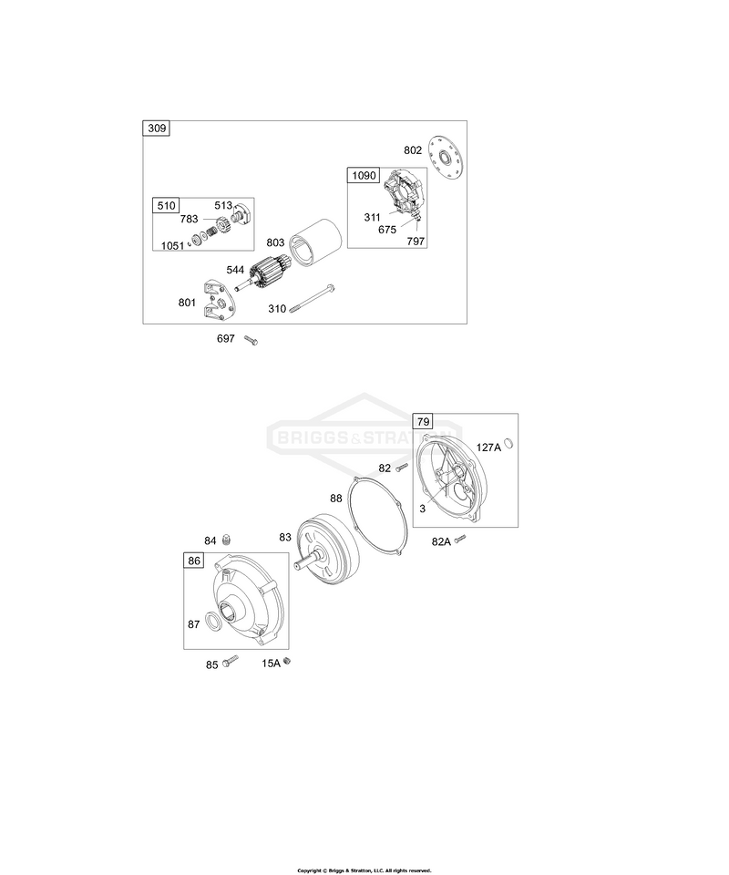 Electric Starter, Gear Reducer
