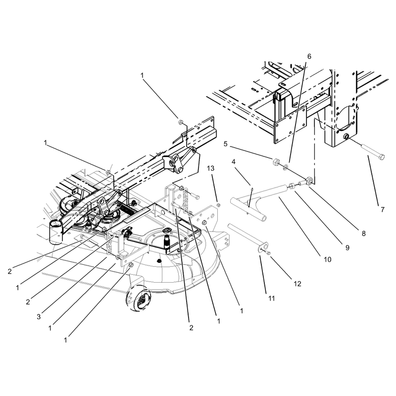Frame and Deck Assembly