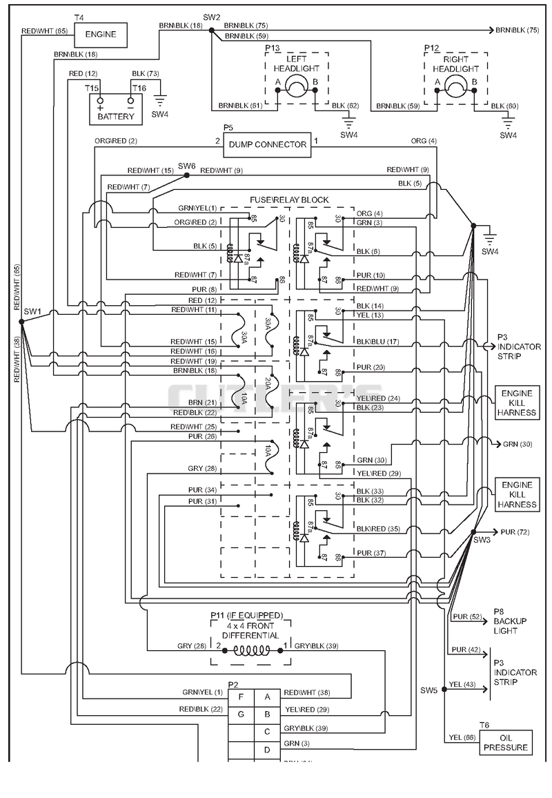 Wiring Diagram - Main 601