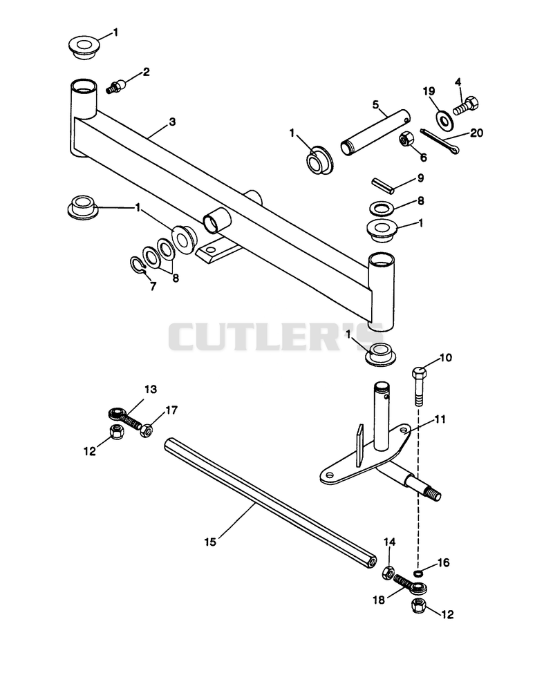 STEERING AXLE ASSEMBLY