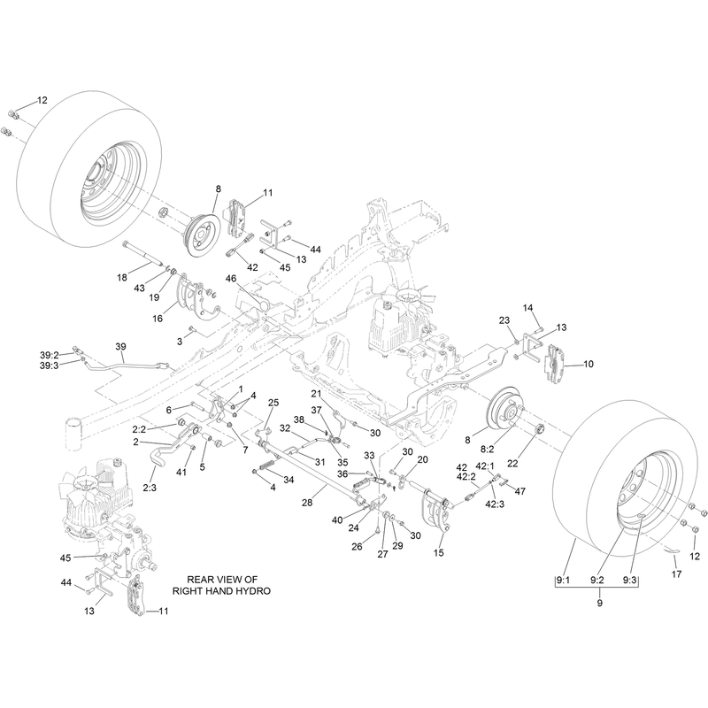 Parking Brake and Wheel Assembly