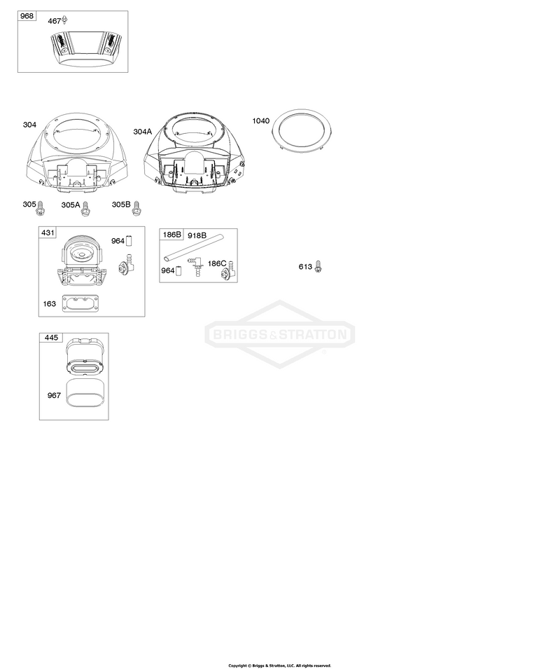 Blower Housing, Air Cleaner