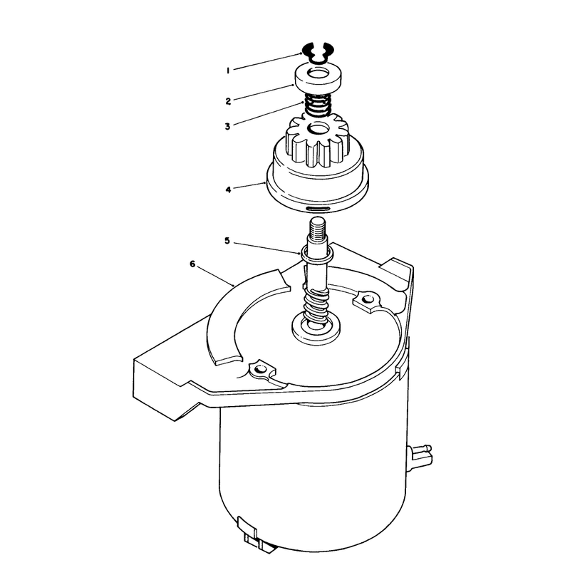 Starter Motor Assembly No 53-4500