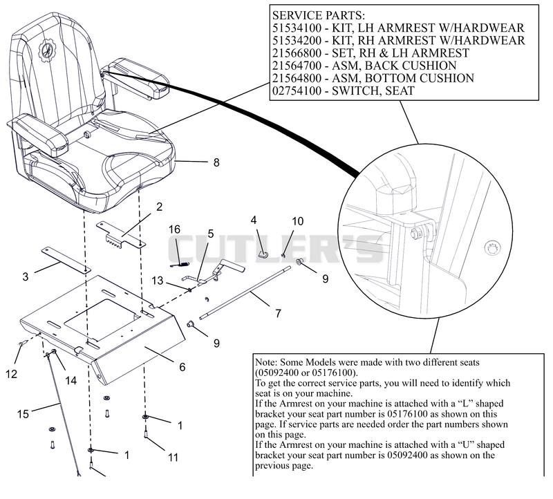 Seat (05176100)
