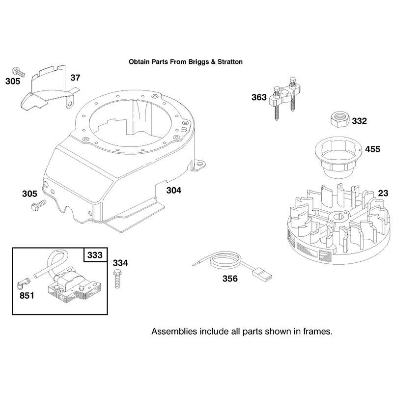 Engine Briggs and Stratton Model 12f802-0667-01