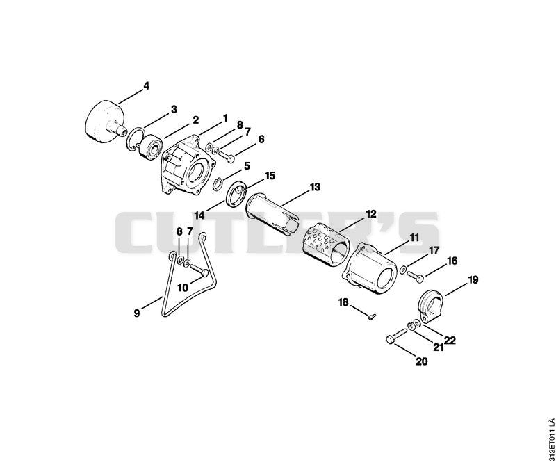 Clutch housing AV