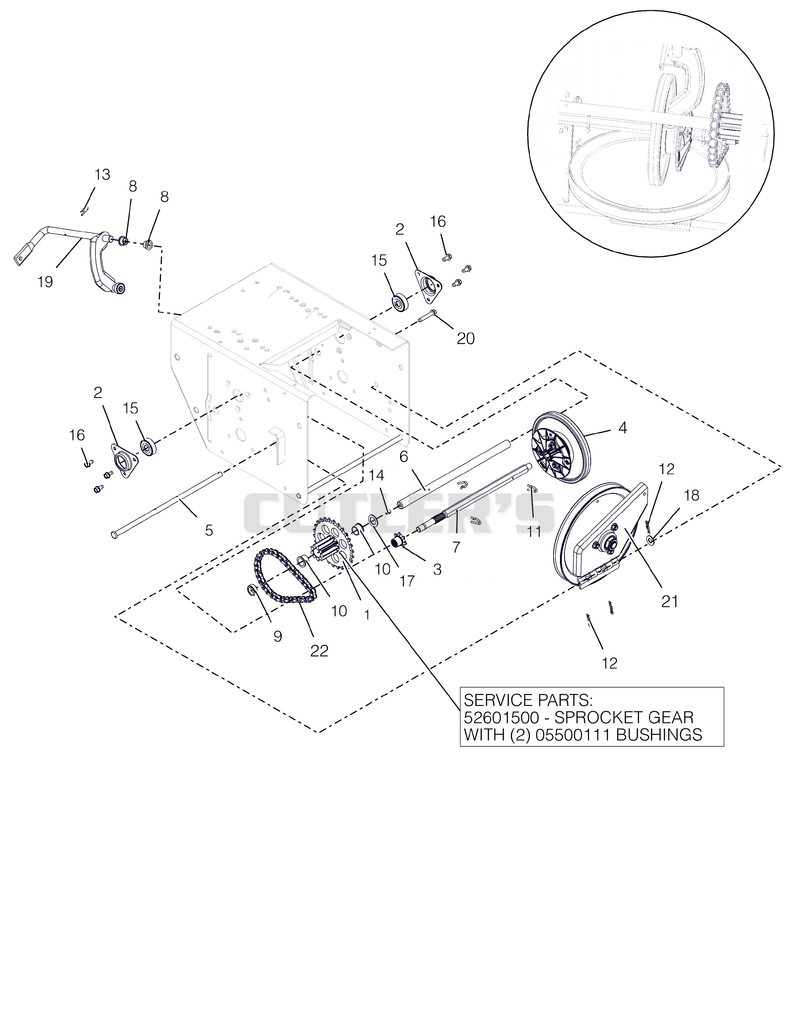 Friction Drive And Swing Gate
