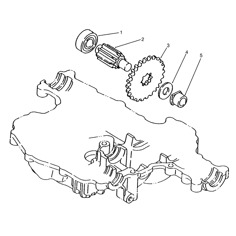 Final Pinion Tuff Torq Transmission K61 Toro
