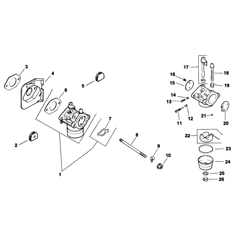 Fuel System Engine Model No Cv14 T 1412