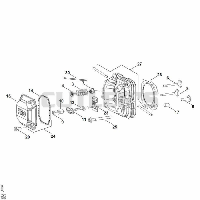 Valve cover, Valve