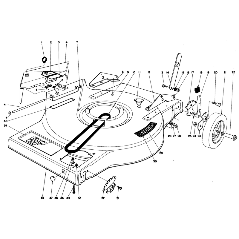 Mower Housing Assembly Model 16870