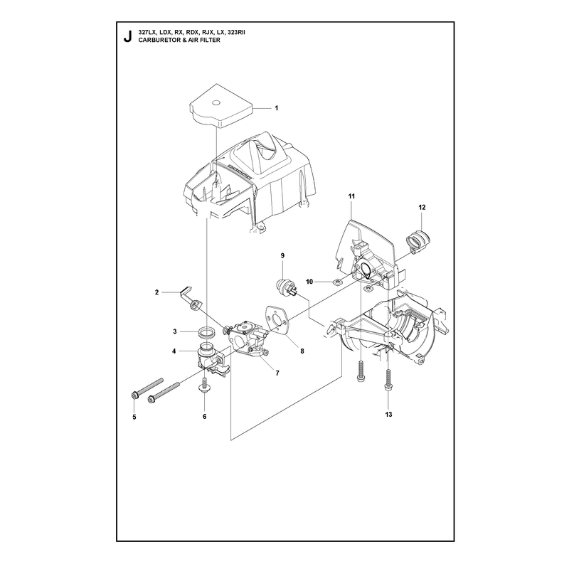 CARBURETOR AND AIR FILTER