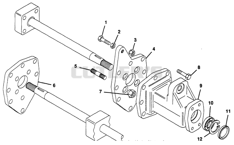 NUMBER FOURTEEN - AXLE HOUSING