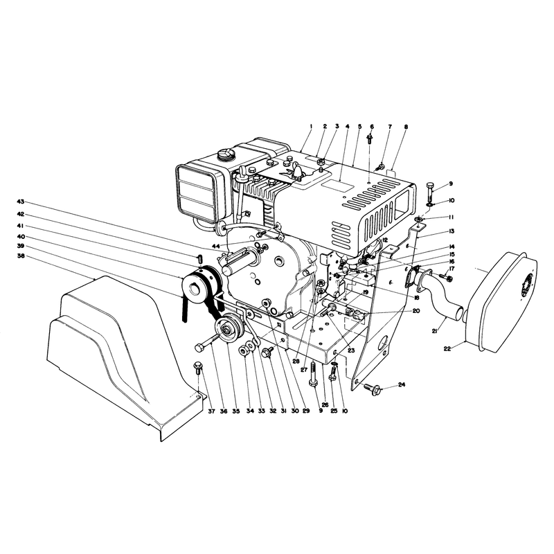 Engine Assembly (model 38090)