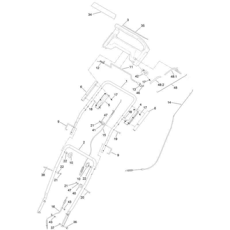 Handle and Control Assembly