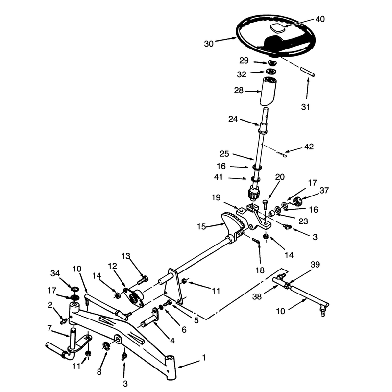 Front Axle and Steering