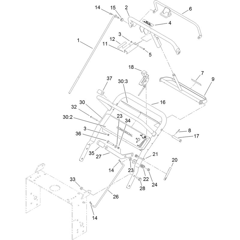 Handle and Control Assembly