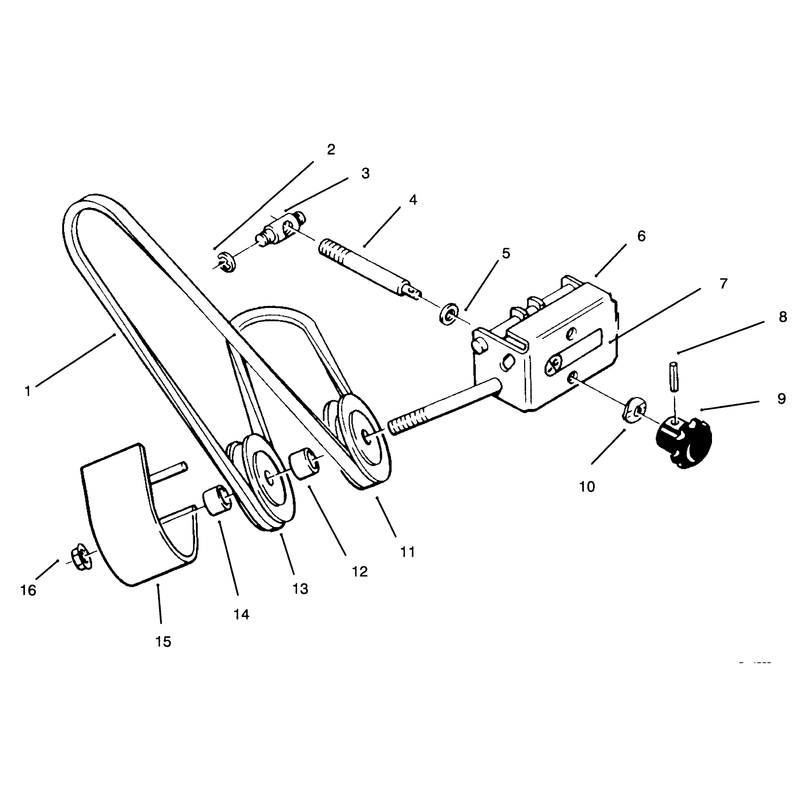 Deck Drive Belt Attachment