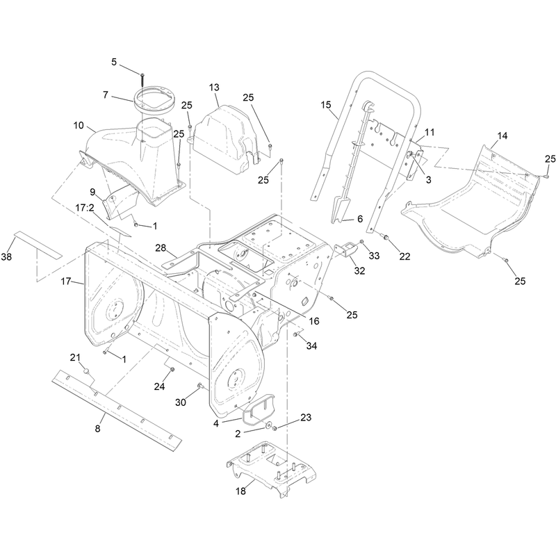 Frame and Housing Assembly