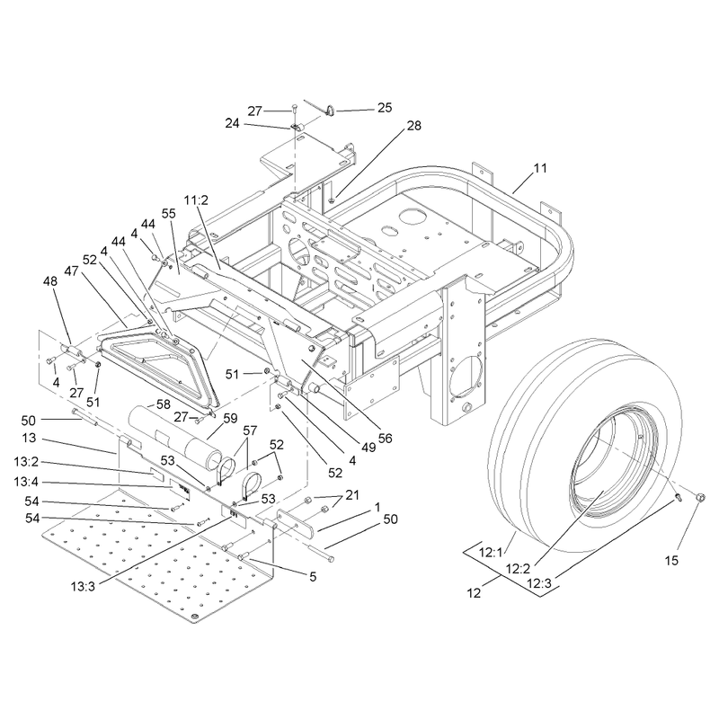 Main Frame Assembly