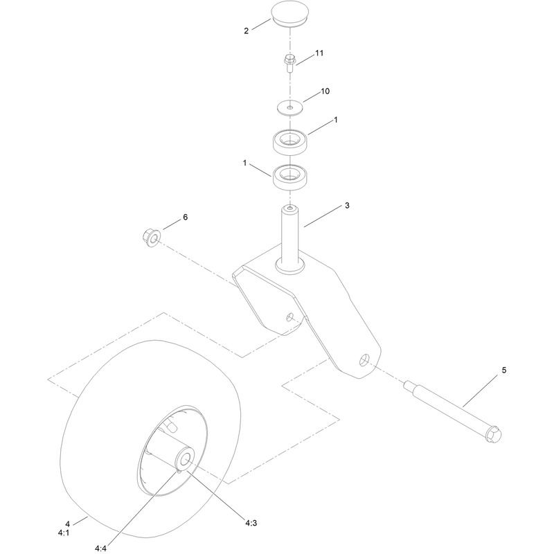 Caster Wheel Assembly