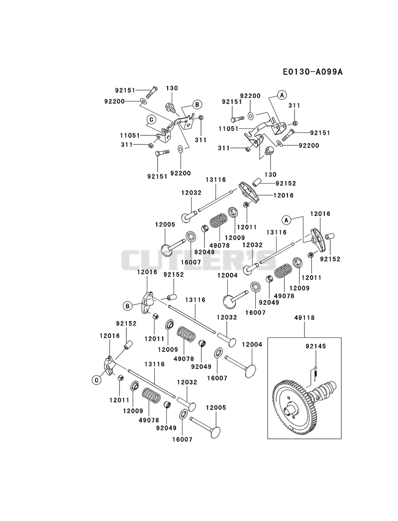 VALVE/CAMSHAFT