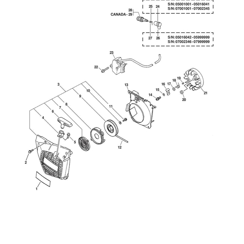 IGNITION, STARTER