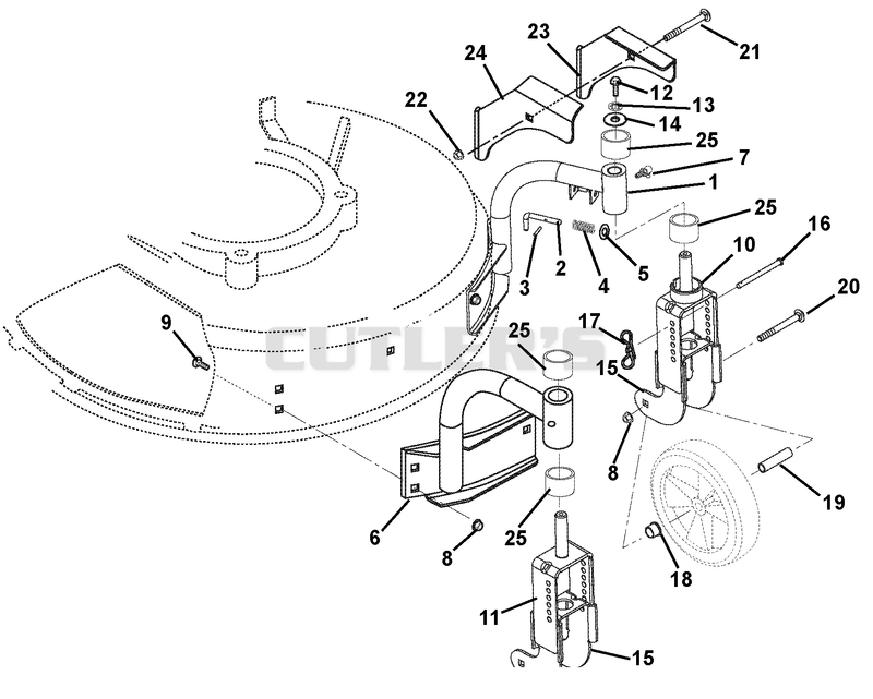 Swivel Wheels And Brackets