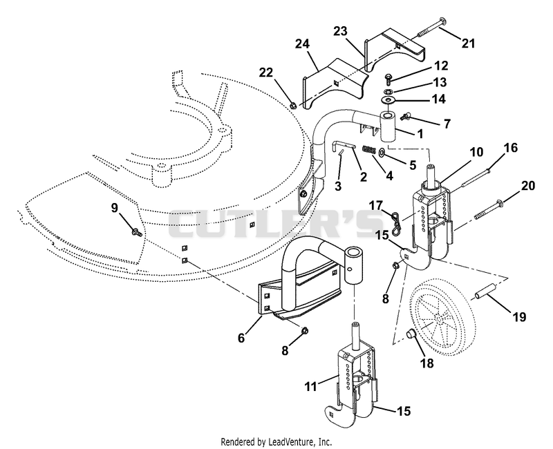 Swivel Wheels And Brackets