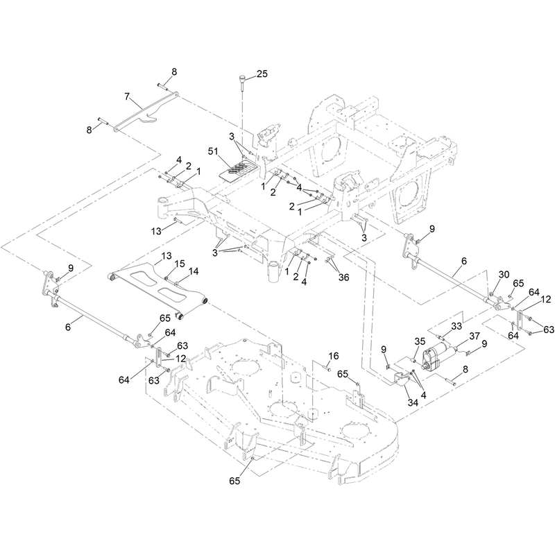 Deck Lift Assembly