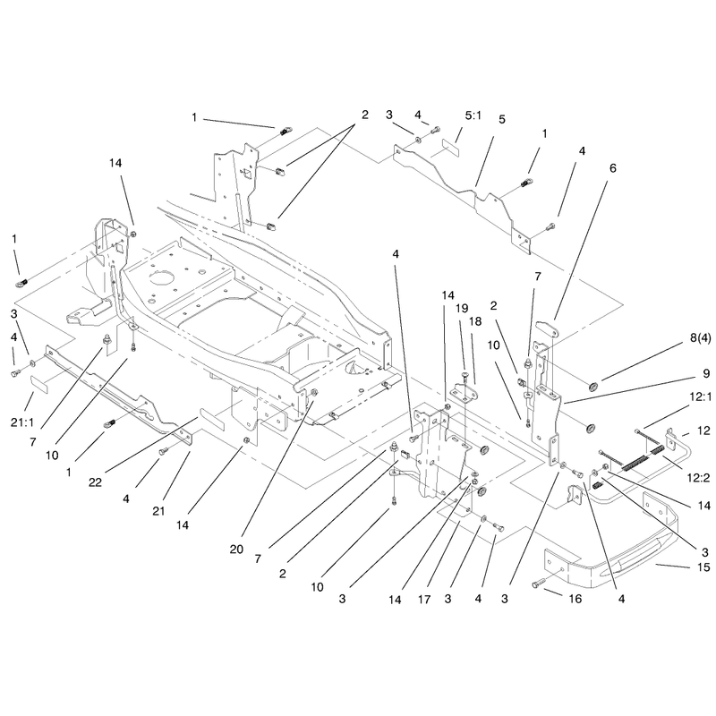 Bumper and Hood Assembly