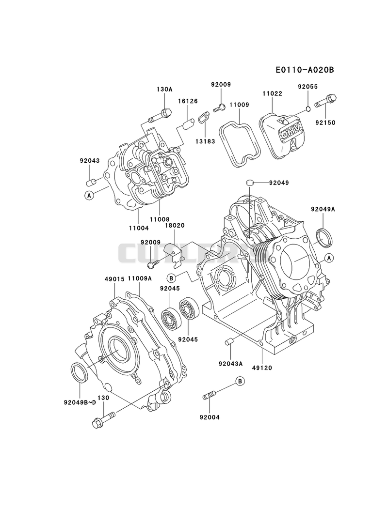 CYLINDER/CRANKCASE
