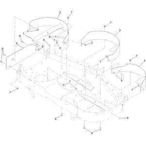 52in Recycler Kit Assembly No 126-8702