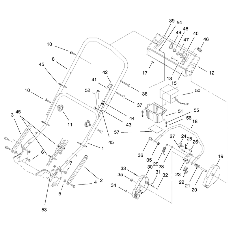 Handle Assembly Model No 20483 Only