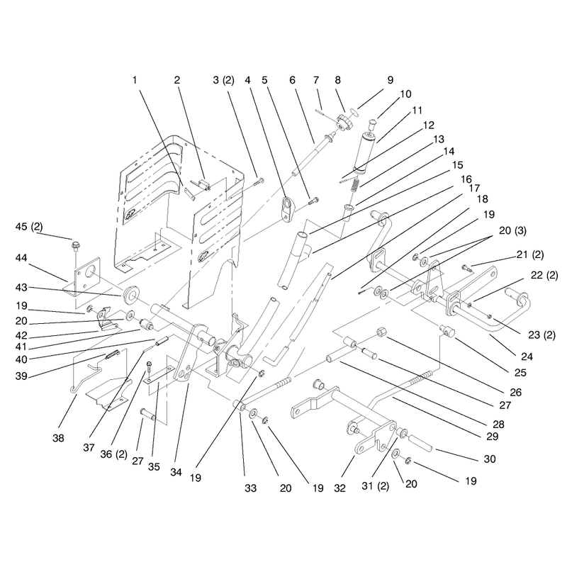 Lift Lever and Height of Cut