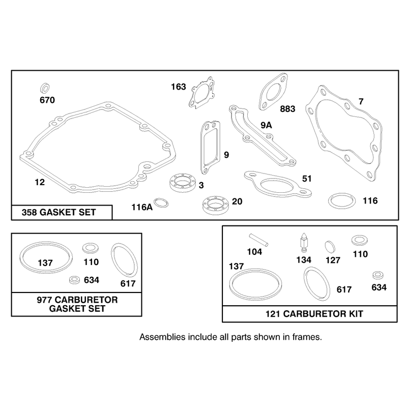 Engine Briggs and Stratton Model 12f802-1750-A1