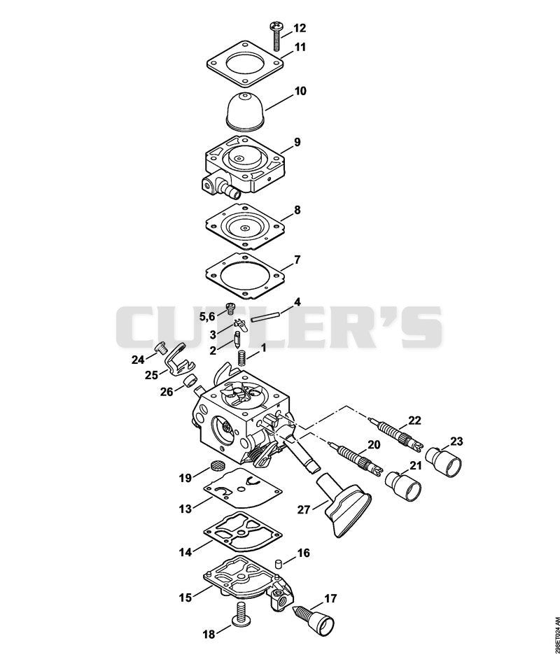 Carburetor C1M-S204, C1M-S142