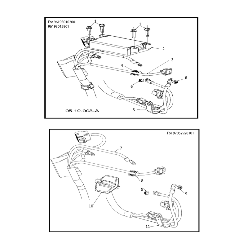 CONTROL PANEL AND DISCHARGE CHUTE