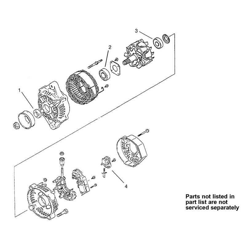 Alternator Assembly No 99-9209