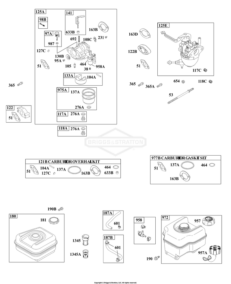 Carburetor, Fuel Supply