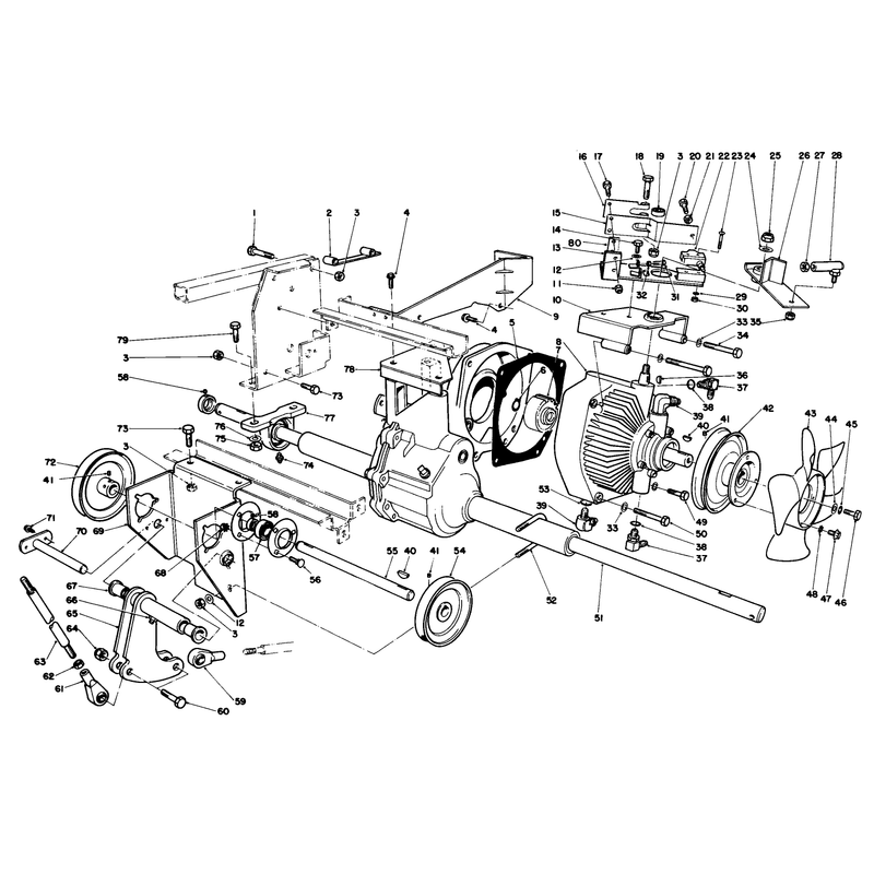 Transmission and Differential Assembly
