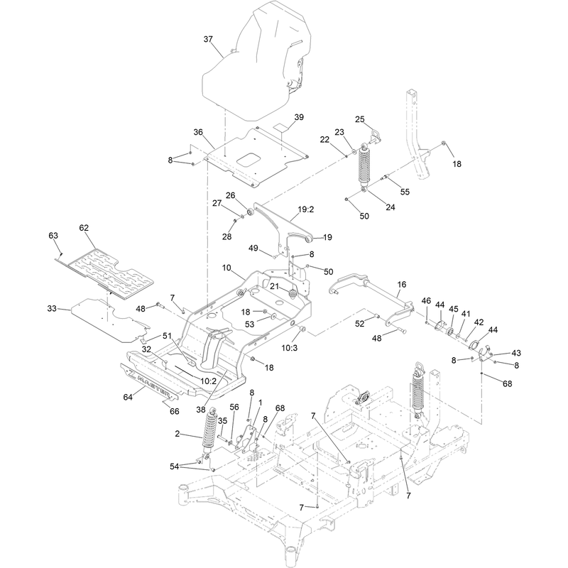 Seat Suspension Assembly